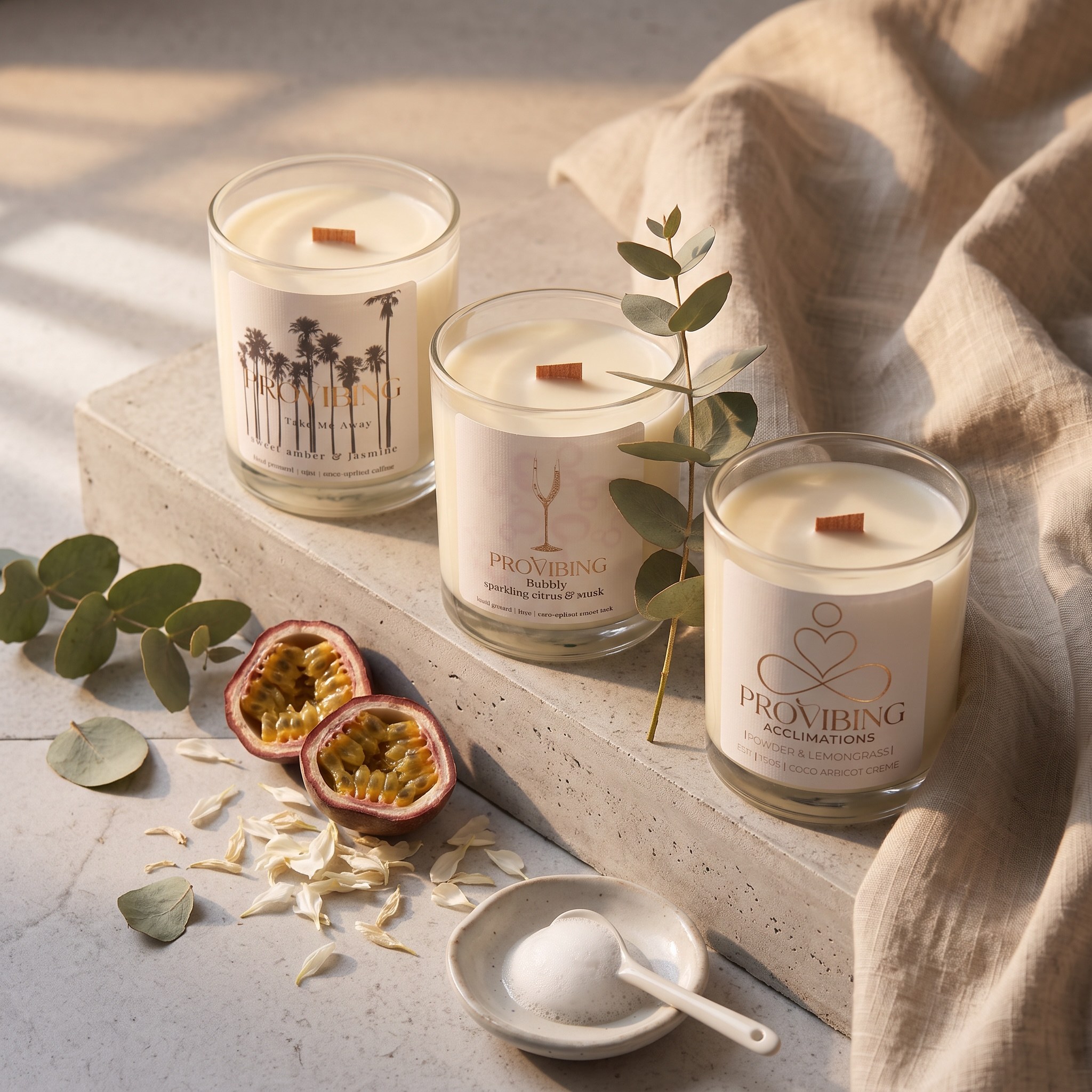 Woosahhh Collection — Bubbly, Acclimations, Take Me Away